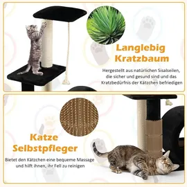 Goplus Kratzbaum 93 cm grau