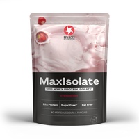 MaxiNutrition 100% Whey Protein Isolate Erdbeere Pulver 1000 g