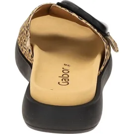 Gabor Pantoletten,Abs.b.35mm, m.Fußbett in beige, Gr. 38 / Braun - 38