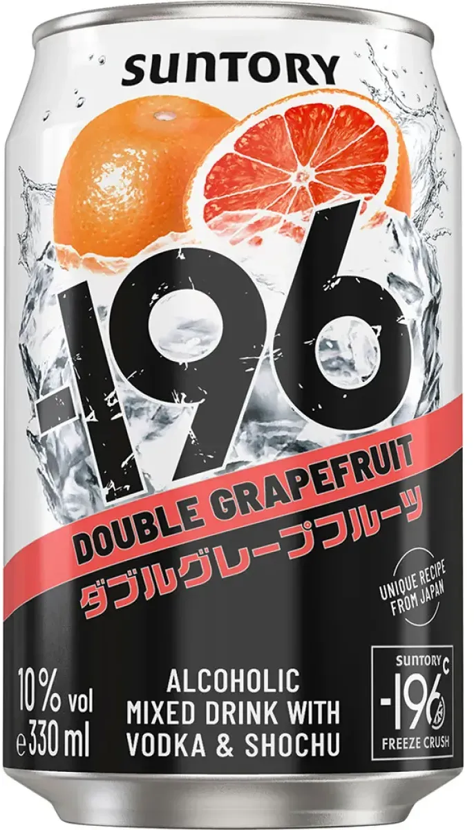 Suntory -196 Double Grapefruit 10% vol. 0,33 l