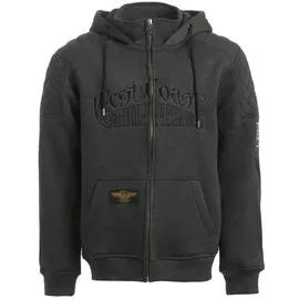 West Coast Choppers Choppers Por Vida Reißverschlusspullover - Grey Melange - XL