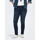 ONLY CARMAKOMA Carwilly REG SKINNY DNM Rea2600, Dark Blue denim, 42W / 32L EU - 42W / 32L