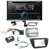 Kenwood DPX-7300DAB Bluetooth DAB CD USB Einbauset für Suzuki SX4 S-Cross