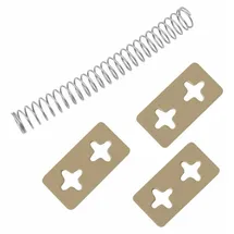Westmark Kirschentkerner Ersatzteil-Set 3 Abstreifplättchen und 1 Feder