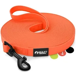 REAVET Schleppleine neon orange 10 m