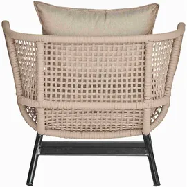 JAN KURTZ Suka Sessel Aluminium taupe