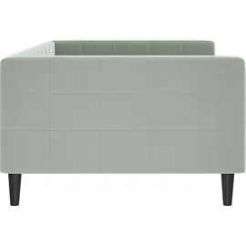 vidaXL Tagesbett 100 x 190 cm Hellgrau