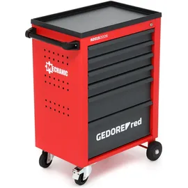 Gedore Red 3301663 Werkstattwagen MECHANIC 6 Schubladen