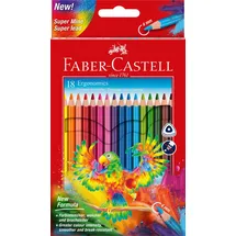 Faber-Castell Buntstifte Set Ergonomics 18 St. mehrfarbig