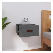 vidaXL Nachtschrank NA 40 x 29,5 x 22 cm Grau