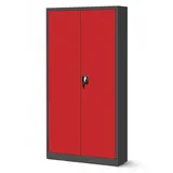 Jan Nowak Jan Aktenschrank 90 x 40 x 195 cm rot