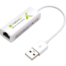 TECHLY IDATA-ADAP-U2TY2 - Netzwerkkarte, Typ A, Fast Ethernet, IDATAADAPUSB2TY2