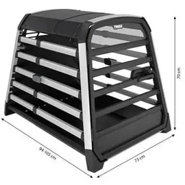 Thule Allax XL Hundebox Tierbox +Stoßstangenschutz +Schutzmatte