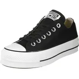 CONVERSE CTAS LIFT OX Sneaker Damen in black-garnet-white, Größe 37 1/2 - schwarz