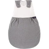 Träumeland Außenschlafsack Pünktchen grau, 68/74