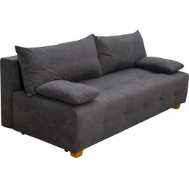 Collection AB Schlafsofa Polyester 2-Sitzer Grau
