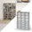 Vicco Jukebox Regalwand Beton