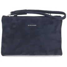 Peter Kaiser Henkeltasche Veloursleder Dunkelblau