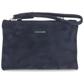 Peter Kaiser Henkeltasche Veloursleder Dunkelblau