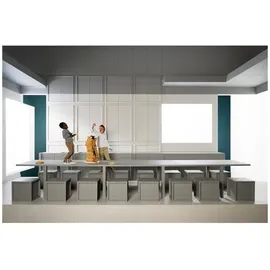 Orac Decor PX175 Axxent Zierleiste Stuckleiste Modernes Design Weiß