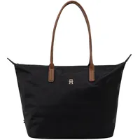 Tommy Hilfiger Popette Tote Shopper Leder Black