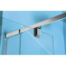 Polysan EASY LINE U-Kabine mit Drehtür links 80 x 190 cm Klarglas - Transparent