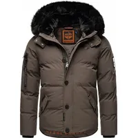 Stone Harbour Herren Winterjacke stylischer Winterparka mit abnehmbarer Kapuze