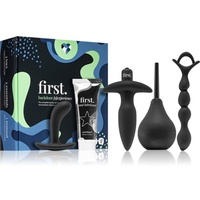 LoveBoxxx First Backdoor (S)Experience Starter Set mit Sexspielzeugen Black