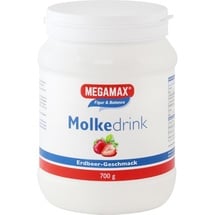 MEGAMAX Molke Drink Erdbeer Pulver 700 g