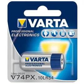 AccuCell 29,5x11,7x11,7mm Batterie kompatible Varta V74PX kurze Version 29,5mm, 10LR54, 4074, MN154, 504, 220, KA