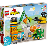 Lego Duplo Baustelle mit Baufahrzeugen 10990