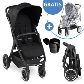 ABC-Design ABC Design Buggy & Sportwagen Avus Air mit Lufträder - Einhand-Faltung und höhenverstellbarem Schieber (bis 25 kg belastbar) inkl. Getränkehalter & Regenschutz - Ink