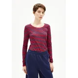 ARMEDANGELS Damen Longsleeve aus Bio-Baumwolle - mehrfarbig S