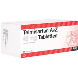 Telmisartan AbZ 20 mg Tabletten 98 St
