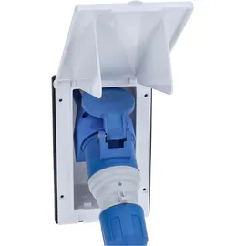 as - Schwabe CEE-Caravan-Einspeisestecker CEE-Adapter weiß