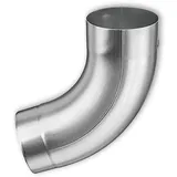 Grömo Rohrbogen 72° Grömo mit Einzug, Zink, verschiedene Größen (Ausführung: Ø 120mm)