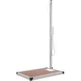 vidaXL Gartendusche mit Grauer Bodenplatte 225 cm 3070785