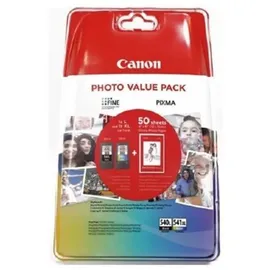 Canon PG-540L schwarz + CL-541XL CMYB