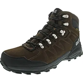 Jack Wolfskin Refugio Texapore Mid Herren brown/phantom 44,5