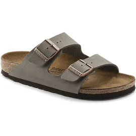 Birkenstock Arizona Birko-Flor Nubuk stone 47