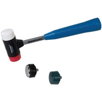 Silverline Hammer mit vier auswechselbaren Schlagflächen Ø 37 mm