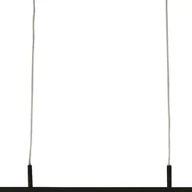 Searchlight Tribeca 3-flg. 80 cm schwarz matt Aluminium