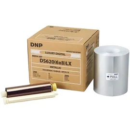 DNP Papier Metallic 1 Rolle je 200 St. 15x20cm für DS620
