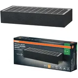 Osram Solarleuchte Kunststoff 4,3 cm inkl. Bewegungsmelder dunkelgrau