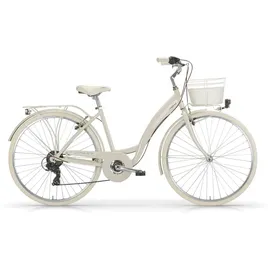 MBM Citybike Primavera 28" RH 46 cm Ivory