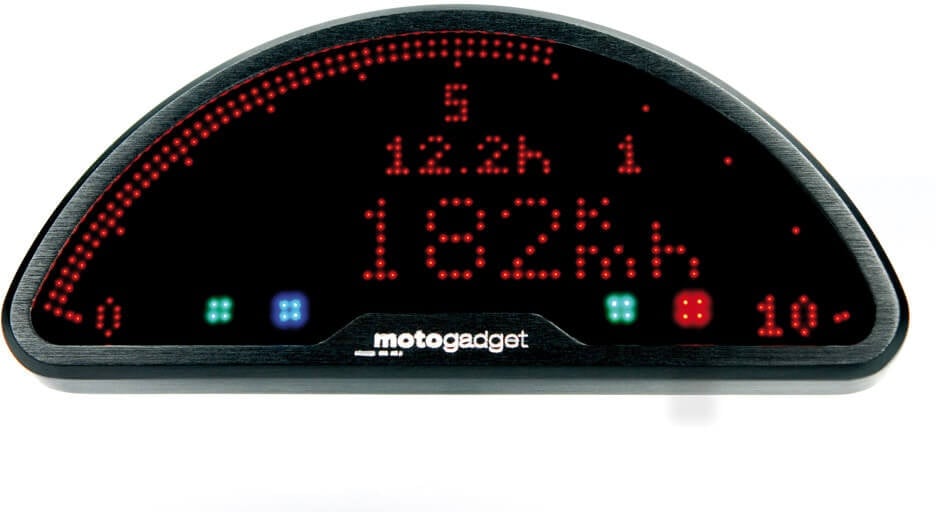 motogadget Tachometer, Motoscope pro Dashboard, schwarz