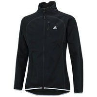 Airtracks Herren Thermo Fahrradjacke Pro Line Schwarz silber S