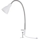 Paco Home Tischleuchte Weiß Silber 2