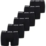 Levi's LEVIS Men Repeat Logo Box 6P schwarz M 6er Pack