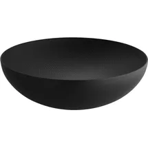 Alessi Schale Double Stahl Schwarz S (Small)